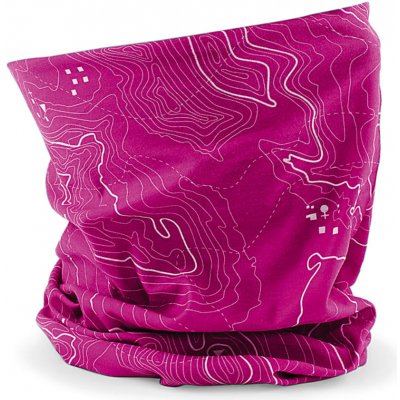 Beechfield Šátek Morf Contour růžový