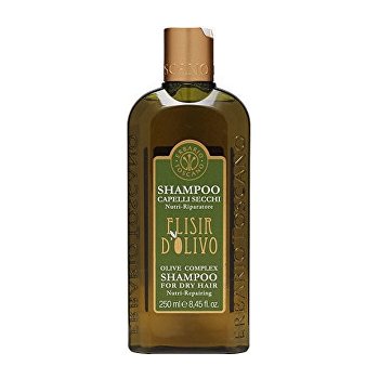 Erbario Toscano Elisir D'Olivo vlasový šampon s olivovým olejem 250 ml