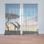 Sablio Záclony Sahara: 2ks 150x250cm – Hledejceny.cz