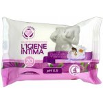 Setablu Vlhčené ubrousky intimní GLYCERIN A HEŘMÁNEK 20 ks – Sleviste.cz