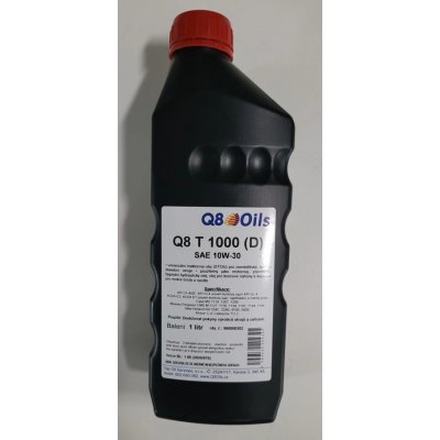 Q8 Oils T 1000 (D) 10W-30 1 l – Zboží Mobilmania