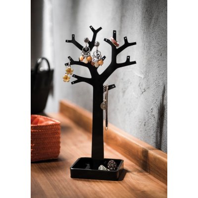 Compactor stojan na šperky ve tvaru stromu černý – Zboží Mobilmania