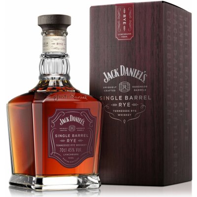 Jack Daniel's Single Barrel Rye 45% 0,7 l (kazeta) – Zboží Mobilmania