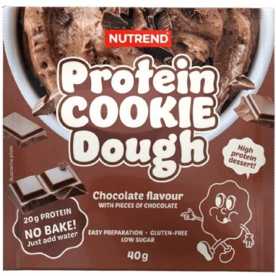 Nutrend Protein Cookie Dough 40 g Čokoláda – Hledejceny.cz