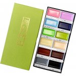 Kuretake Gansai Tambi New Colours akvarelové barvy sada 12 ks – Sleviste.cz