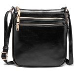 Miss Lulu crossbody kabelka LB1939 černá – Sleviste.cz