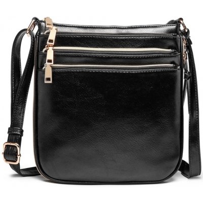 Miss Lulu crossbody kabelka LB1939 černá – Sleviste.cz