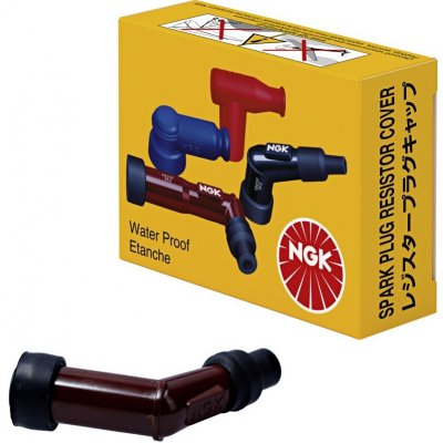 NGK koncovka zapalovací svíčky (fajfka) (NR 8376) zahnutá (120) barva červená – Zboží Mobilmania