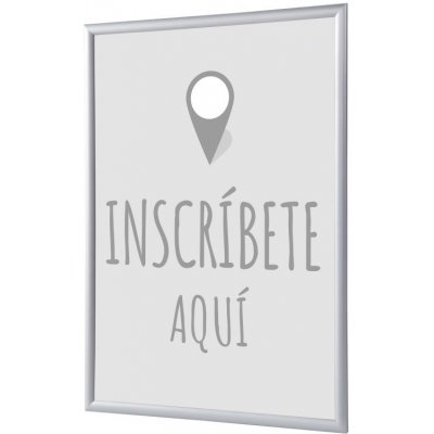 Jansen Display Set klaprámu A1, Přihlášení, šedý, španělsky, 625 x 872 mm – Hledejceny.cz