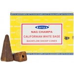 Shrinivas Satya Indické františky Backflow Satya Californian White Sage 10 ks – Hledejceny.cz