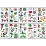 Rocolo Design Dočasné tetování Fotbal 12 x 7 cm – Zboží Dáma