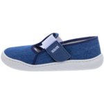 Fare chlapecké bačkorky Wide 7001403 Barefoot modré měkké široké – Zboží Mobilmania