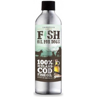 Topstein Fish Oil for Dogs 100% Iceland Cod Fish Oil , 500 ml – Hledejceny.cz