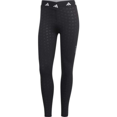 adidas Legíny Techfit Brand Love IA2537 Černá Tight Fit – Zboží Mobilmania