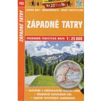 702 Západné Tatry 1:25.000