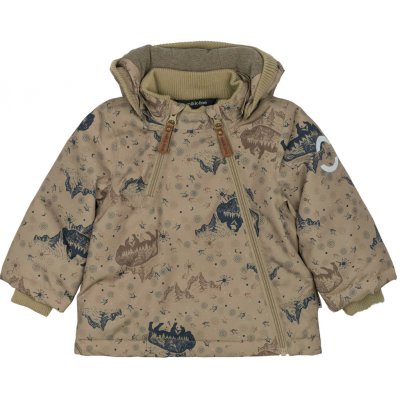 Mikk-line Dětská zimní bunda 1670 zelená Coriander – Zboží Dáma