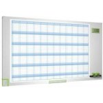 Nobo Perfomance Plus tabule plánovací roční 90 x 60 cm – Zboží Dáma