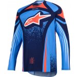 Alpinestars TECHSTAR NOMUR tmavě modrá/oranžová/modrá – Zboží Mobilmania