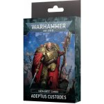 GW Warhammer 40,000 Adeptus Custodes Datasheet Cards 10th Edition – Zbozi.Blesk.cz