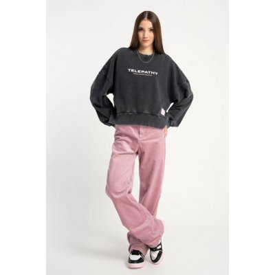 Reporter Young manšestrové kalhoty se širokými nohavicemi růžové – Sleviste.cz