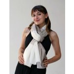 Kašmírská vlněná pašmína exclusive šedohnědo-bílá – Hledejceny.cz