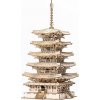 3D puzzle Robotime Rolife 3D Dřevěná Pagoda TGN02 275 ks