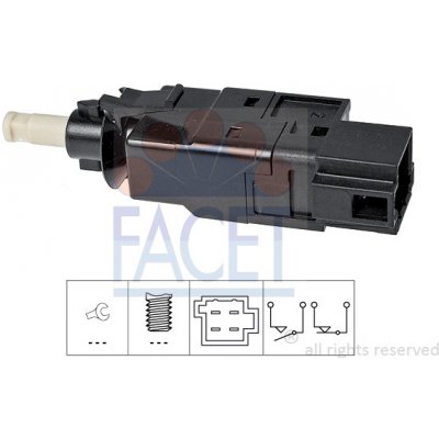 FACET Spinac brzdoveho svetla 7.1260 – Zboží Mobilmania