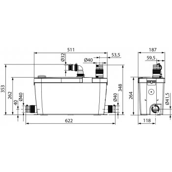 Wilo HiDrainlift 3 3-35 4191679