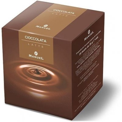 Manuel Caffé Italia mléčná čokoláda - porcovaná 20ks sáčků á 28 g