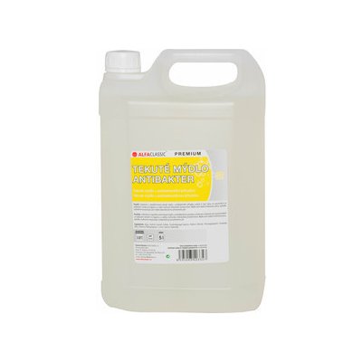 AlfaClassic M06 tekuté mýdlo Antibakter Premium 5 l