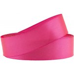 Stuha saténová 25mm/32m dark pink (tmavě růžová) – Zboží Mobilmania