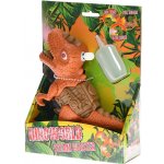 M.T. Dinoworld Dinosaurus 17cm se zvukem vytvářející páru zelená – Sleviste.cz