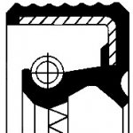 01026687B CORTECO Tesnici krouzek hridele, diferencial – Zboží Mobilmania