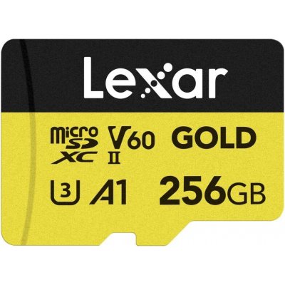 Lexar microSDXC 256GB LMSGOLD256G-BNNNG – Zbozi.Blesk.cz