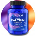 Natios Chelated Calcium Complex - Vápník s vitamíny D3 a K2 MK-7 100 kapslí – Hledejceny.cz