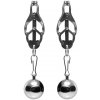 SM, BDSM, fetiš Master Series Deviant Monarch Weighted Nipple Clamps