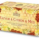 Čaj Grešík Zázvor & Citron & Med 20 x 2 g