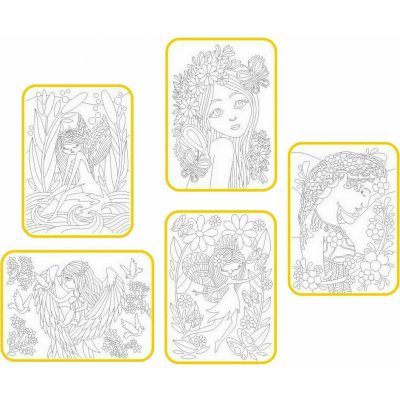 Radost v písku Malování pískem Střední sada A4 Víly – Hledejceny.cz