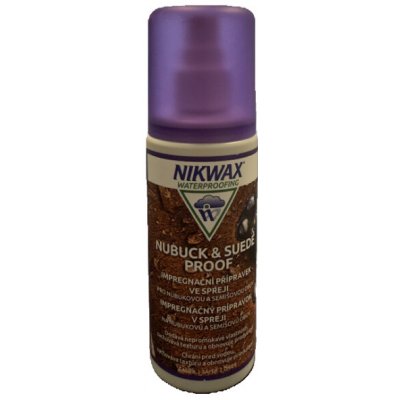 Nikwax Impregnační přípravek pro NUBUK A SEMIŠ ve spreji 125 ml Impregnace na barefoot a sportovní obuv | – Hledejceny.cz