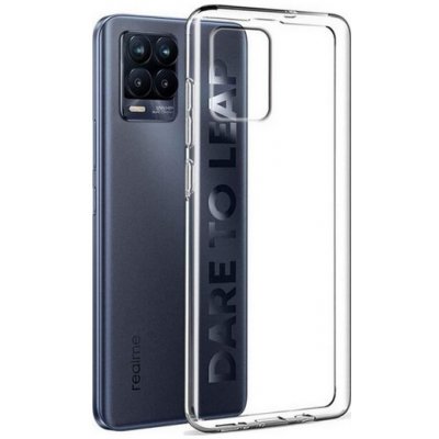 Pouzdro TopQ Realme 8 silikon čiré ultratenký 0,5 mm