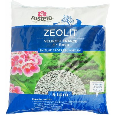 Rosteto Zeolit 4-8 mm 5 l – Hledejceny.cz