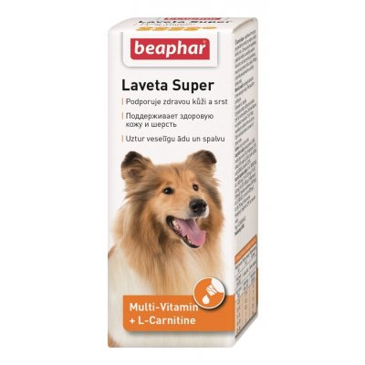 Beaphar Laveta Super L-Carnitine pro psy 50 ml