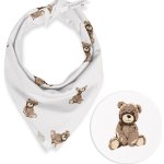 Biante dětský bavlněný šátek Sandra SA-531 Medvídci na bílém – Zboží Dáma