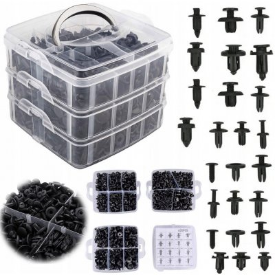 Falon-Tech Spony a příchytky na čalounění vozidel 620 ks – Sleviste.cz