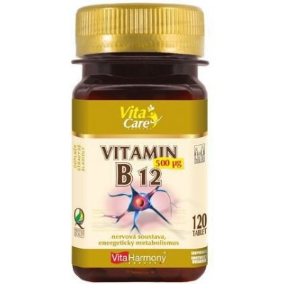 VitaHarmony Vitamin B12 okamžitý účinek 120 tablet
