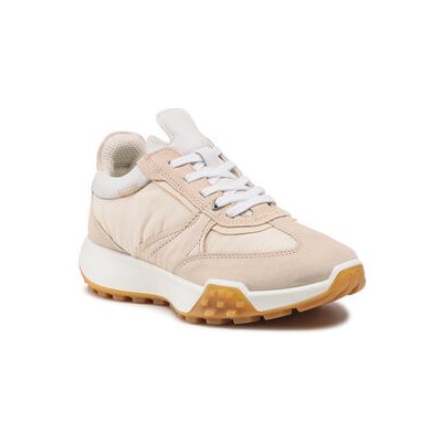 Ecco sneakersy Retro Sneaker W 21170360364 Limestone/Limestone/Limestone/white