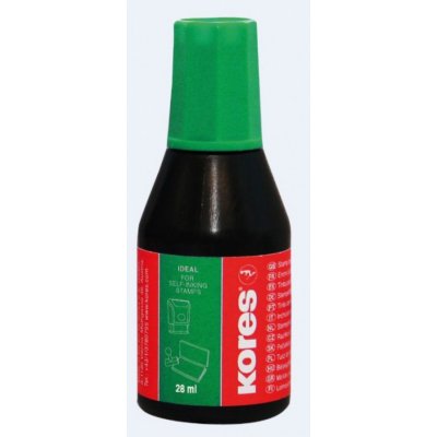 Kores Razítková barva zelená 27 ml – Sleviste.cz
