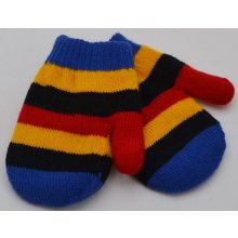 Socks 4 fun Dětské rukavice palčáky 97110 teplé černá