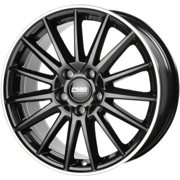 CMS C23 8x19 5x114,3 ET40 black polished rim