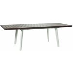 Keter Zahradní stůl Harmony rozložitelný 162-241 cm bílá/cappucino 230758